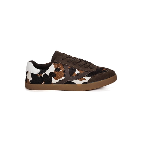 Zapatilla Cuero Urbana Juliana Café