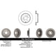 thumbnail image 1 of Disco Freno para auto COMLINE ADC0471V, 1 of 4