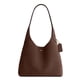 thumbnail image 1 of Bolso de hombro Coach Brooklyn 28 de 28 cm, gamuza y cuero, 1 of 6