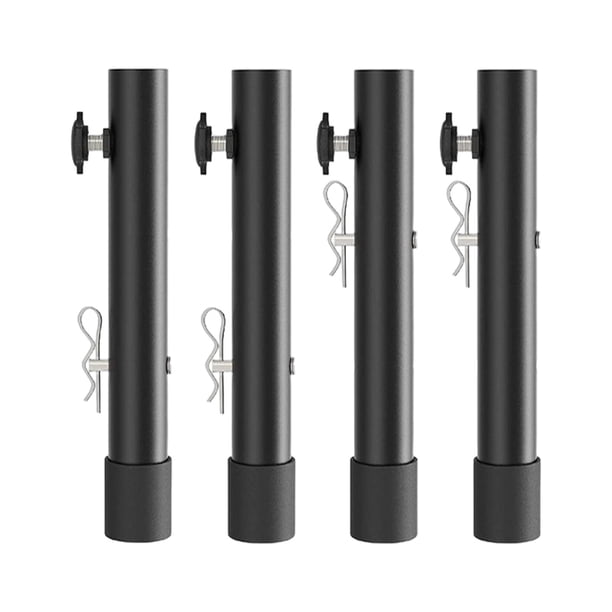 Extensores De Patas De Mesa De Metal Resistente Para Patas De Mesa Dobladas Rectas Ajustables De 3,6 Pulgadas A 7,87 Pulgadas