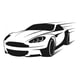 thumbnail image 1 of Decomural Aston Martin Car Transport WS-41174, 1 of 2
