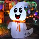 thumbnail image 1 of Decoración exterior inflable Ghost GOOSH de 1,2 m para Halloween, 1 of 6