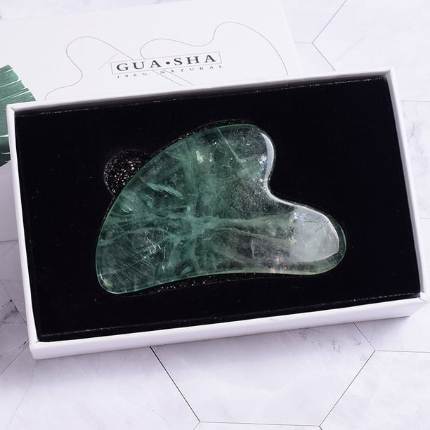 Wholesale Jade Guasha Tool Care Face Massager Natural Stone Crystal Massage Beauty Body Traditional SPA Healing Health Tools