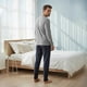 thumbnail image 4 of Pijama Hombre Algodón Estampado Retro Music gris M, 4 of 7