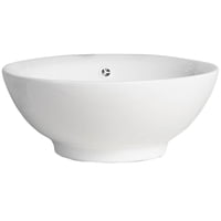 Domsa - Lavamanos Sobreponer Redondo Blanco 42X42X17 Cm