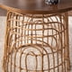 thumbnail image 2 of Mesa auxiliar Accent Table SEI Furniture Weaverdon de ratán natural, 2 of 2