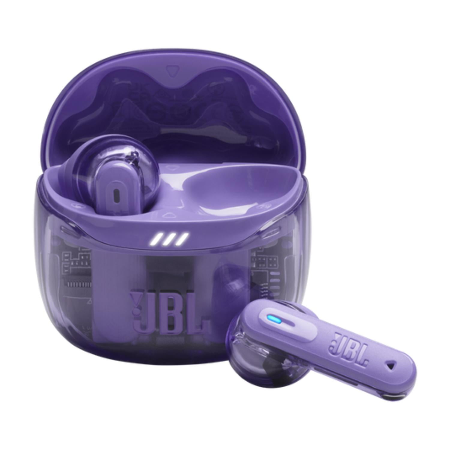 Audífonos Inalámbricos Jbl Tune Flex 2 Ghost Edition Morado