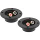 thumbnail image 1 of Caja de altavoz Terminal Cup BLUECELL, 1 par, 3 pulgadas, chapada en oro, 1 of 8