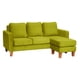 thumbnail image 3 of Seccional Venecia Intercambiable Tela Velvet Pistacho, 3 of 4
