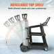 thumbnail image 3 of Carrito de soldadura VEVOR de 3 niveles, resistente, 400 kg de capacidad, con ruedas, 3 of 3