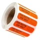 thumbnail image 4 of 500 pegatinas para uso rectal únicamente, pegatinas de broma, adhesión permanente con superficie, impermeables, divertidas, etiquetas de papel de 1,80 Naranja, 4 of 5