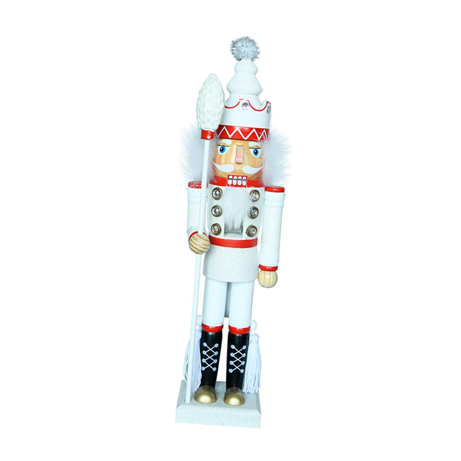 Bothyi - Figuras De Cascanueces De Madera Cascanueces De Navidad Para Mesa De Gabinete De Oficina