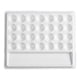 thumbnail image 4 of Paleta De Pintura Blanca De 28 Wells Art Supplies Para Artistas Profesionales De La Pintura, Sin Tapa, 4 of 5