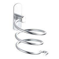 Magideal - Soporte Giratorio Para Secador De Pelo De Baño, Práctico, De Fácil Instalación, Estante Para Secador De Pelo De Montaje En Pared Para Decoración Del Argén