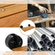 thumbnail image 2 of Asiento de ducha plegable Flngr 20, madera de teca, montado en la pared, 200 kg, 2 of 3