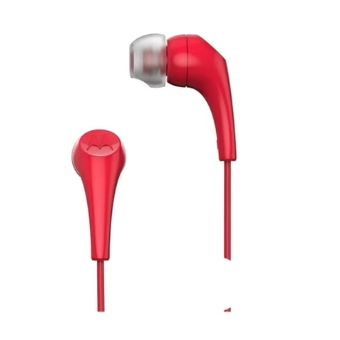 Motorola - Audifono Manos Libres Jack 3.5 Rojo Earbuds 2