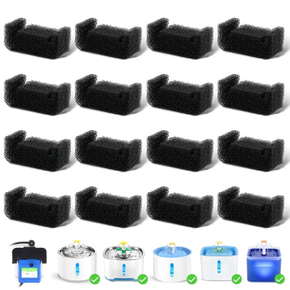 Filtros Beyolike para fuentes de agua – Pack de 16 (2 L/2,4 L)