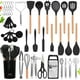 thumbnail image 1 of Juego de utensilios de cocina Home Hero, 44 piezas de silicona con soporte, 1 of 3