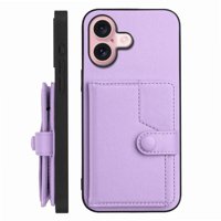 Foxdock Funda Para Iphone 16 Con Bloqueo Rfid - Diseño Elegante Con Cierre De Botón