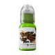 thumbnail image 1 of Tinta de tatuaje mundialmente famosa, Northern Lights Green, 15 ml, vegana, 1 of 7
