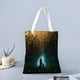 thumbnail image 2 of Wildwood Bolso de tela con estampado de lienzo para mujer, bolsa de compras reutilizable y estética, con cremallera interior, regalo para mujer,40*40cm., 2 of 6