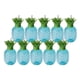 thumbnail image 1 of 10 Vasos Con Forma De Piña De 16,9 Oz, Reutilizables, Para Fiestas En Casa, Regalo De Cumpleaños, Color Azul, 1 of 3