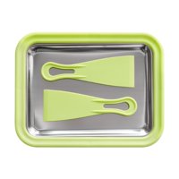 Magideal - Máquina De La Máquina De Hielo Máquina De Yogurt Diy Sommer Prácticamente Con 2 Espátulas -Ice -Cold Tufters Para Helado De Crema Enrollada Casera Verde