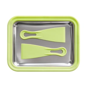 Magideal - Máquina De La Máquina De Hielo Máquina De Yogurt Diy Sommer Prácticamente Con 2 Espátulas -Ice -Cold Tufters Para Helado De Crema Enrollada Casera Verde