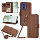 thumbnail image 1 of Motorola MOTO G85 5G Funda Billetera con Cierre Magnético, Marrón, 1 of 6