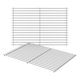 thumbnail image 1 of Rejilla para Parrilla DPZM 44 cm x 60 cm Acero Inoxidable Pack de 2, 1 of 5