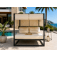 thumbnail image 1 of Cama balinesa moderna , super king, crudo, 1 of 4