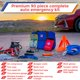 thumbnail image 2 of Kit De Emergencia Para Coche Con Compresor De Aire Cables De Coión Primeros Auxilios Correa De Remolque Indicador De Neumáticos Y Faro, 2 of 9