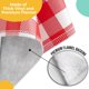 thumbnail image 3 of Mantel Exquisite 137 cm × 274 cm Rojo Gingham de Vinilo, 3 of 6