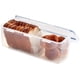 thumbnail image 1 of Tapas/recipientes herméticos Easy Essentials para almacenar alimentos, sin BPA, caja para pan de 21.1 tazas, transparente, 1 of 8