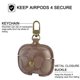 thumbnail image 5 of Funda de Cuero Antigolpes HORLTH para AirPods 4, 5 of 6