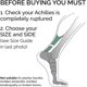 thumbnail image 3 of Night Splint Thetis Medical para ruptura del tendón de Aquiles, talla L, derecha, 3 of 6