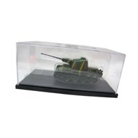 Magideal - Modelo De Tanque 1/72, Decoración De Escritorio, Colecciones De Simulación, Tanque De Vehículo Con Caja A Prueba De Polvo Para Sala De Estar, Oficina,