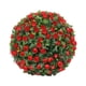 thumbnail image 4 of Bola topiaria colgante de flores de simulación, 7.8 pulgadas, material de PE, accesorio multiusos, duradero, decoración floral realista para cafetería Estilo B, 4 of 5