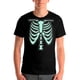 thumbnail image 1 of Polera Halloween Huesos Brillo En La Oscuridad Hombreniño, 1 of 2