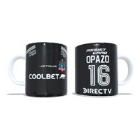 Arumistorechile - Tazon Taza + Porta Vaso Colocolo 2024 Negra Óscar Opazo