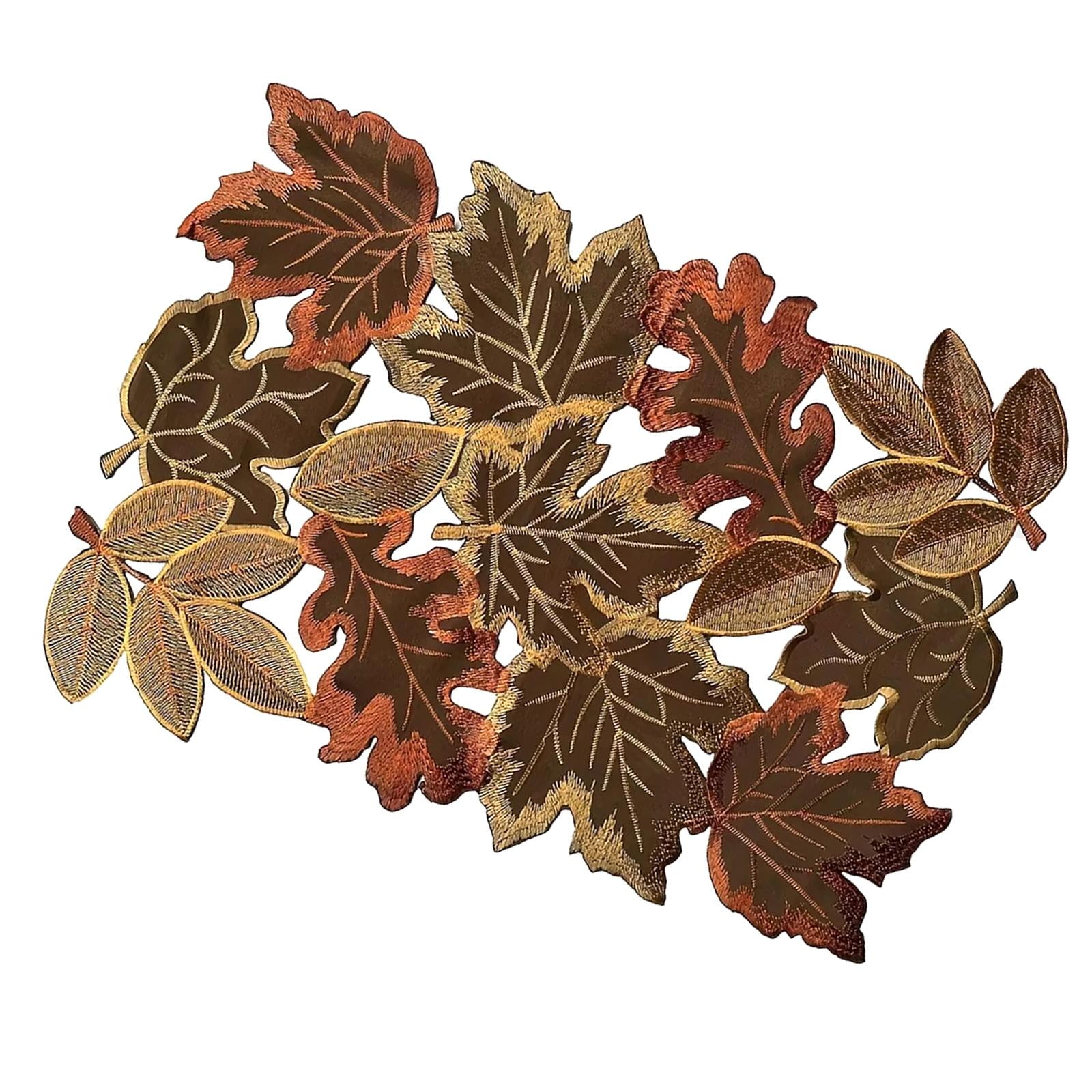 Bothyi - Mantel De Acción De Gracias Para Fiestas En Casa, Estilo Granja, Cosecha, Para Mesa De Comedor, Calado, 28 X 43 Cm