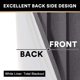 thumbnail image 5 of Cortinas PrinceDeco 100% Blackout 100" x 213 cm Gris Lino, 5 of 7