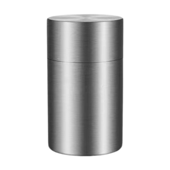 Latas De Té Bote De Acero Inoxidable Caramelos Multiusos Nueces Bote De Té Suelto L