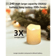 thumbnail image 3 of Pack 24 Velas Led Belug  Con Efecto Llama Porta Frascos Decorativas, 3 of 5