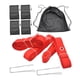 thumbnail image 2 of Kit De Líneas Delimitadoras Para Cancha De Voleibol De Playa, Versátil, De 52,5 Y 26,2 Pies, Línea Roja, 2 of 5