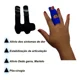 thumbnail image 2 of Férula Dedo Mano Ajustable Gr Vendas Negro Neopreno Para Esguince Tendinitis Tdp Negro, 2 of 5