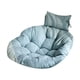 thumbnail image 5 of Cojín Colgante Para Mecedora Con Almohada, Alfombrilla Para Silla De Jardín, Para Hamaca, Color Azul Lago, 5 of 5