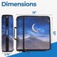 thumbnail image 2 of Carpeta Case-it de 600 hojas 7,6 cm D-146 Desert Night, 2 of 5
