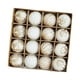 thumbnail image 3 of 16 Bolas Navideñas Para Manualidades, Adornos Para Regalos Navideños, Bodas, Fiestas, Color Blanco, 3 of 3