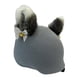 thumbnail image 4 of Funda Protectora Para Casco De Esquí De Nieve, Decoración Creativa Para Deportes De Invierno, Gatito Gris, 4 of 5